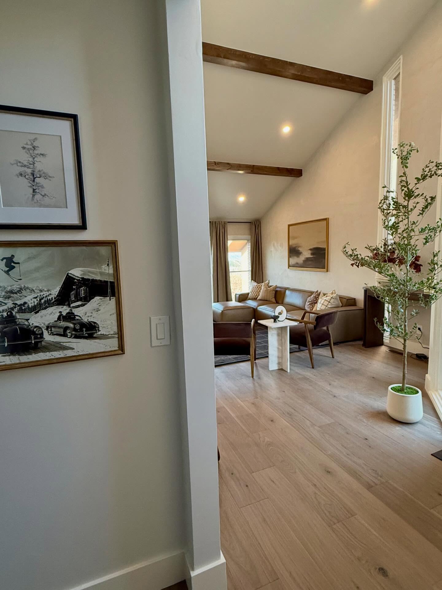 Gallery Wall & Living Room