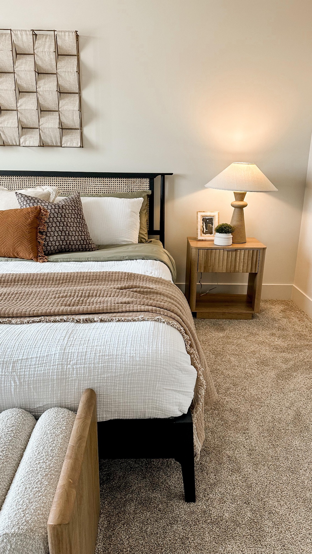 Layered Guest Bedroom